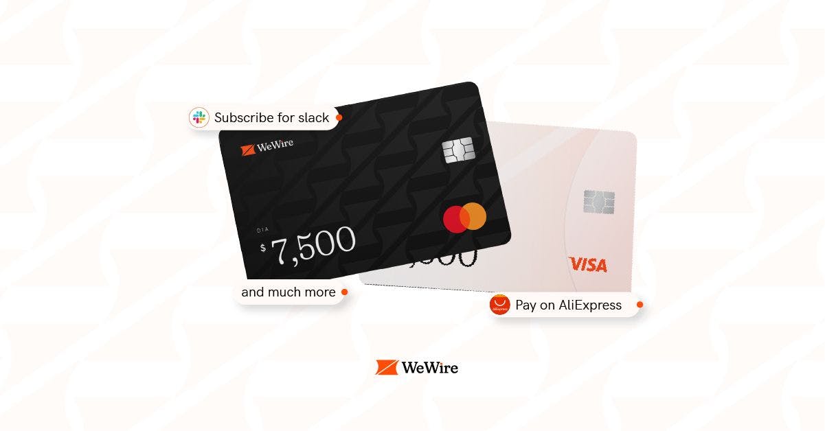 Cover Image for 30+ ways to use the WeWireDollar Card for your business